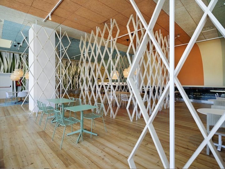 意大利蒙扎 A4A 蒙扎大型超市的茶点区 意大利蒙扎 A4A 蒙扎大型超市的茶点区