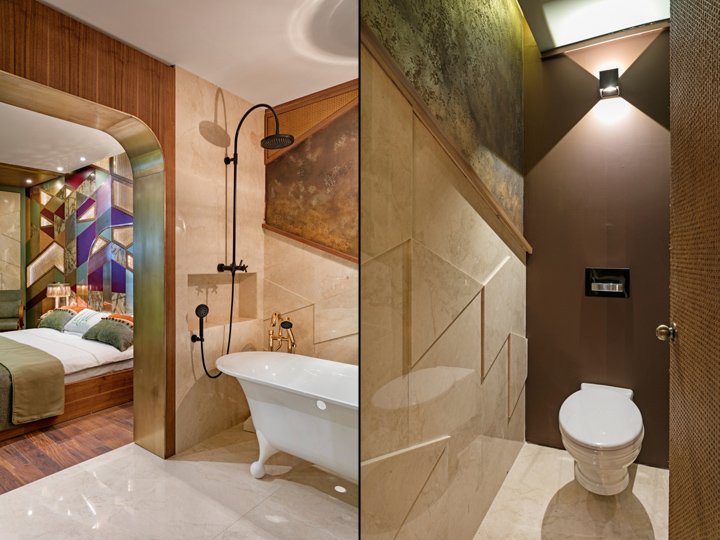 Project.15.12 举办的酒店设计展上的复古酒店客房，安塔利亚 – 土耳其