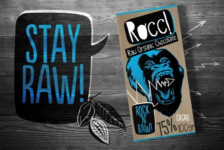 罗克！Tibor Hegedues 的生有机巧克力包装概念