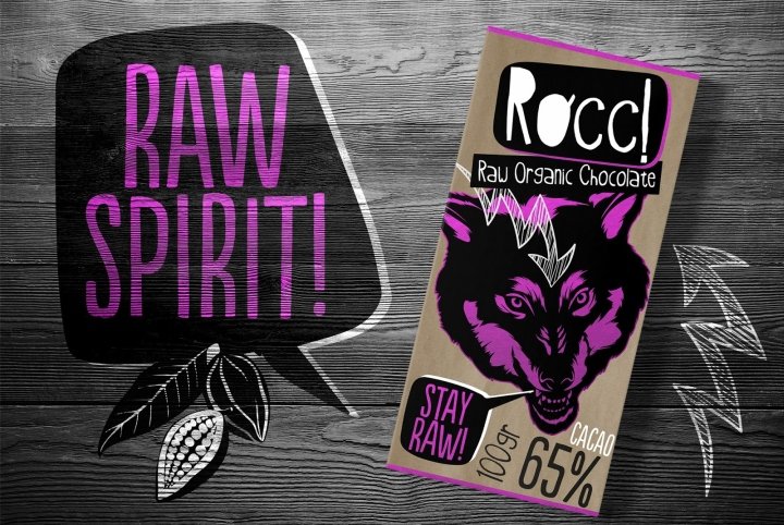 罗克！Tibor Hegedues 的生有机巧克力包装概念