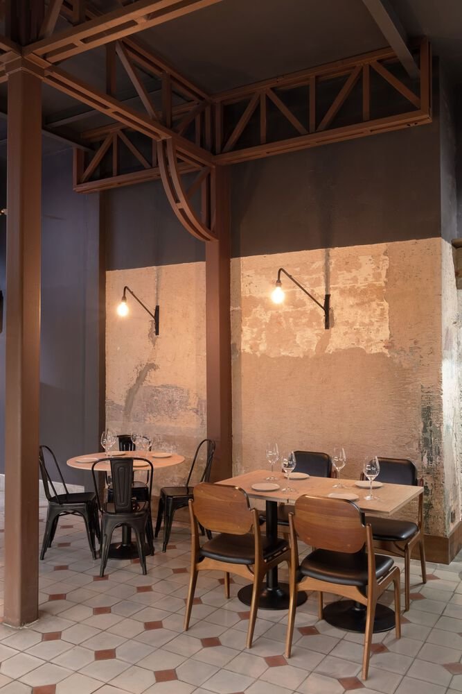 Romea Morelos 餐厅，Antumbra estudio 设计