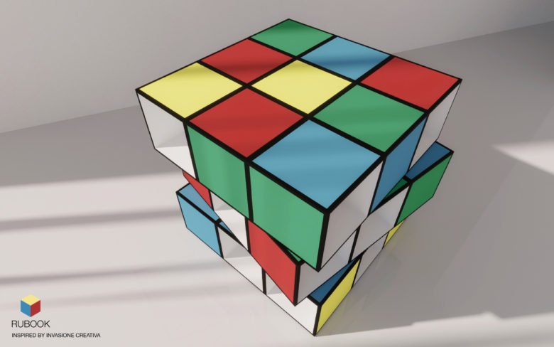 Rubook：魔方书柜！