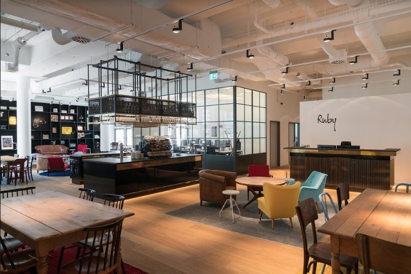 德国慕尼黑 Kitzig Interior Design 的 Ruby Works 办公室