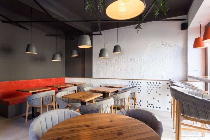 SNOOZZ 咖啡馆，由 davidsign 设计，奥拉迪亚 – 罗马尼亚