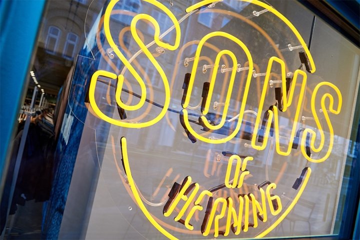 SONS 商店，由 Retail-Fabrikken 设计，海宁 – 丹麦