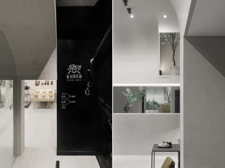 Wonder Architects 设计的 SUSEN 皮具店