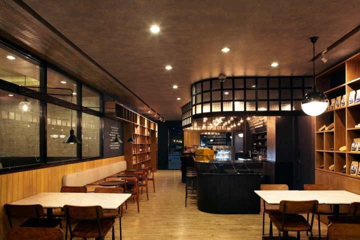 SYNLAB 咖啡馆，由派对空间设计，曼谷 – 泰国