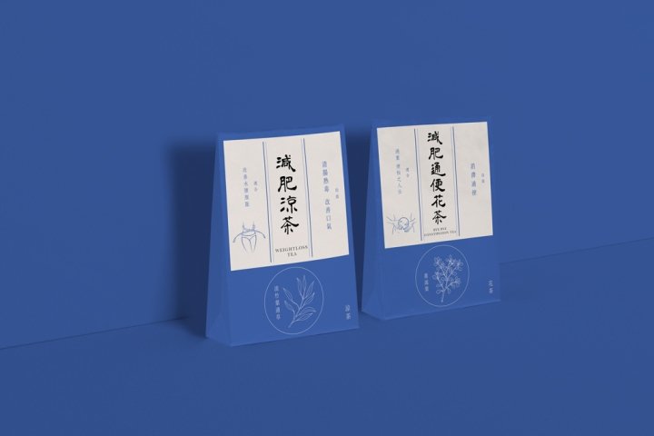 SYT 凉茶包装由 Wong Cman 设计