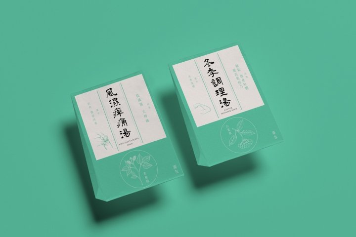 SYT 凉茶包装由 Wong Cman 设计