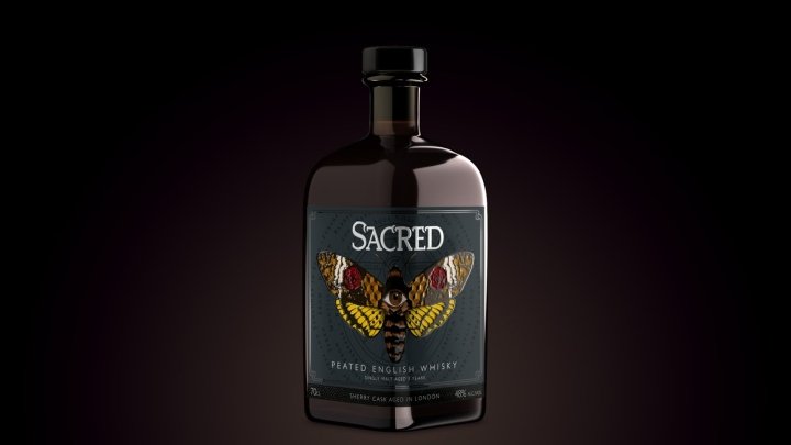Hart & Jones 的 Sacred Spirits 英国泥煤威士忌包装