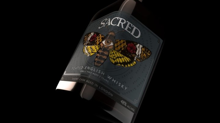 Hart & Jones 的 Sacred Spirits 英国泥煤威士忌包装