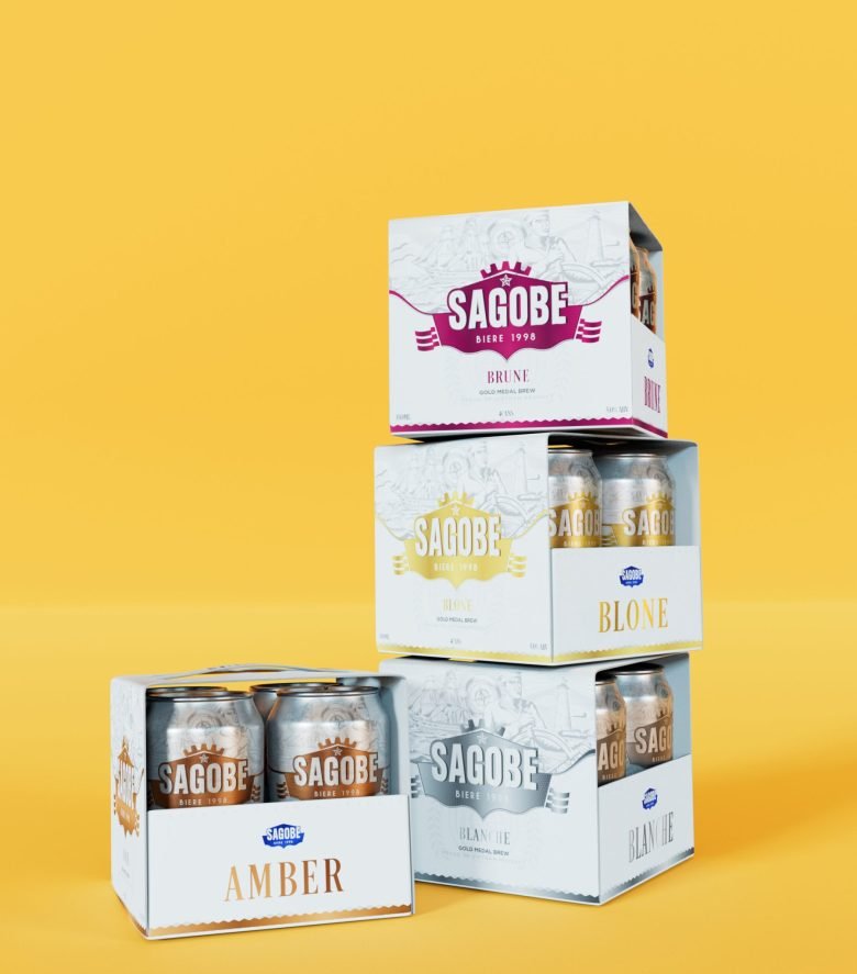 Bracom Agency 生产的 Sagobe 啤酒 Bracom Agency 生产的 Sagobe 啤酒