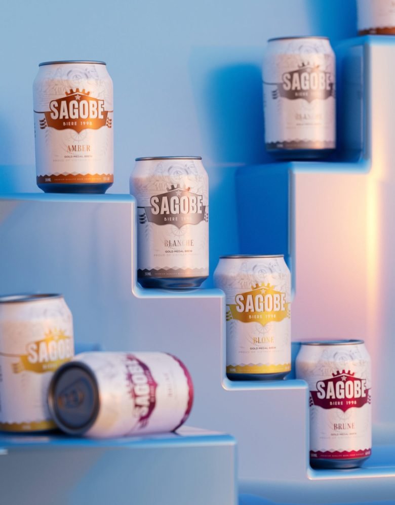 Bracom Agency 生产的 Sagobe 啤酒 Bracom Agency 生产的 Sagobe 啤酒
