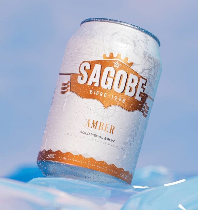 Bracom Agency 生产的 Sagobe 啤酒 Bracom Agency 生产的 Sagobe 啤酒