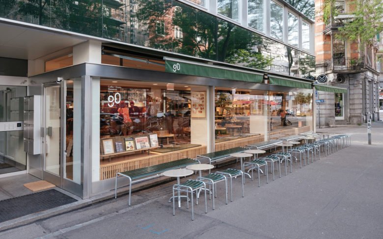 苏黎世 Monocle 咖啡馆和商店