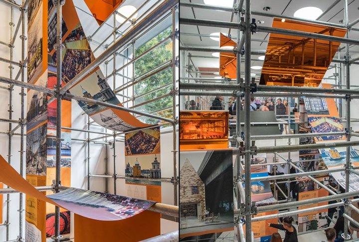 纽约 OMA 脚手架展