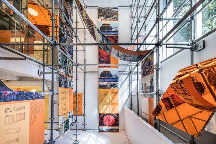 纽约 OMA 脚手架展