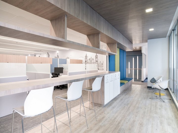 Scor 办公室，AEI Arquitectura e Interiores，哥伦比亚波哥大