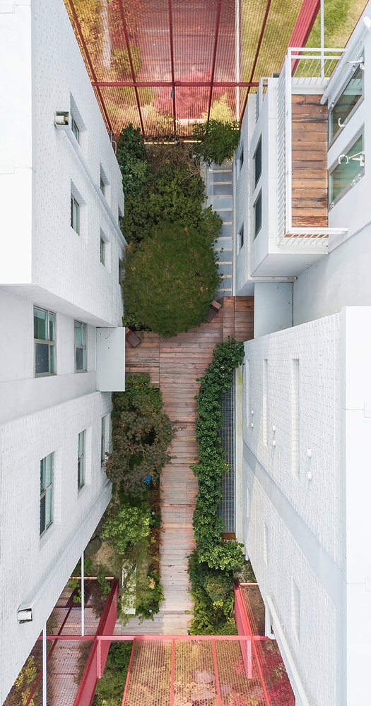 BCHO Partners 设计的屏风双屋 BCHO Partners 设计的屏风双屋