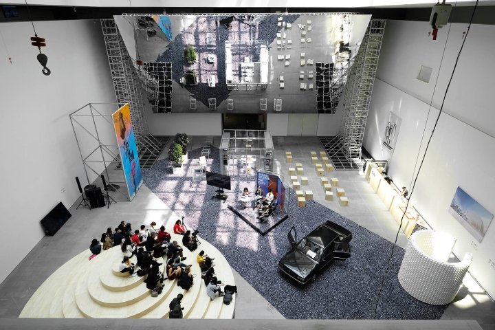 Collective Studio 在喜马拉雅美术馆举办的“时间的种子”展览，中国上海