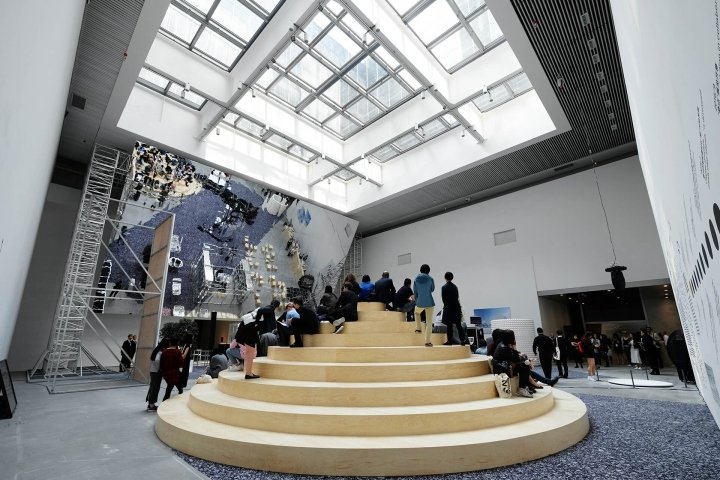 Collective Studio 在喜马拉雅美术馆举办的“时间的种子”展览，中国上海