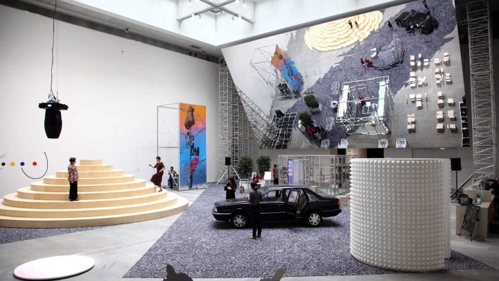 Collective Studio 在喜马拉雅美术馆举办的“时间的种子”展览，中国上海