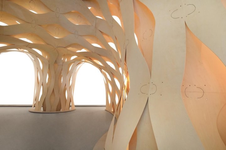 斯图加特 ICD 大学 + DDRC 同济大学缝制木壳，中国深圳