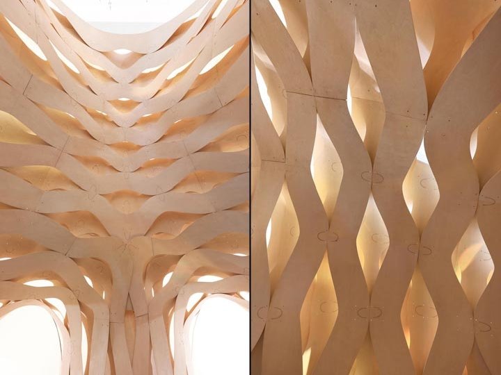 斯图加特 ICD 大学 + DDRC 同济大学缝制木壳，中国深圳