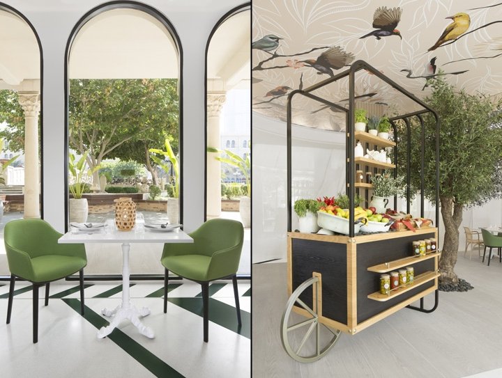 Shababeek 餐厅，由 Pallavi Dean Interiors 设计，沙迦 – 阿联酋