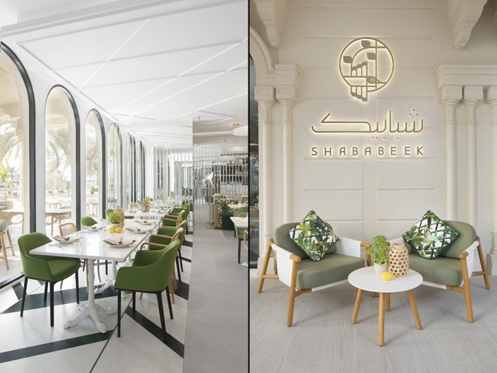 Shababeek 餐厅，由 Pallavi Dean Interiors 设计，沙迦 – 阿联酋