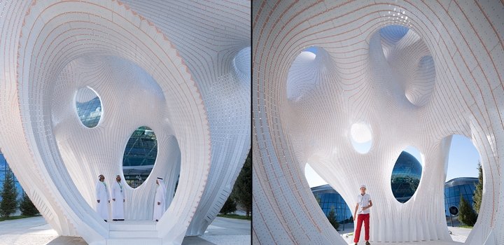 “最低限度 | Maxima”装置由 Marc Fornes 设计，哈萨克斯坦阿斯塔纳