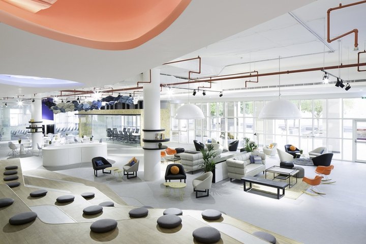 Sheraa 创业中心，由 Pallavi Dean Interiors 设计，沙迦 – 阿联酋