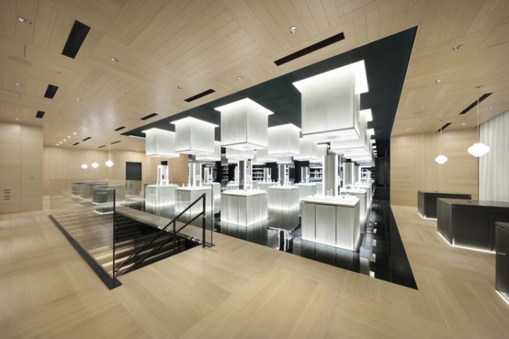 Shiseido salon by Nendo and Keita Aono, Tokyo – Japan