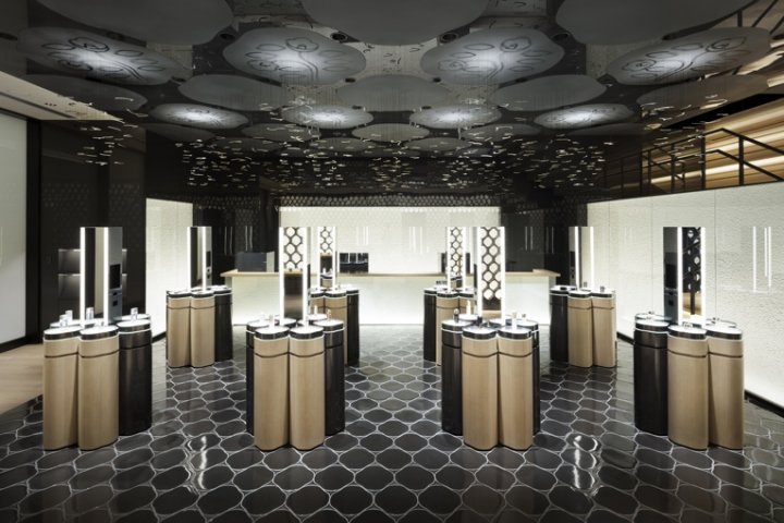 Shiseido salon by Nendo and Keita Aono, Tokyo – Japan