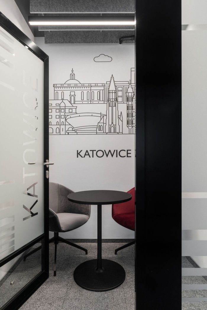 信号伊杜纳办公室由 BIT Creative Barnaba Grzelecki 设计