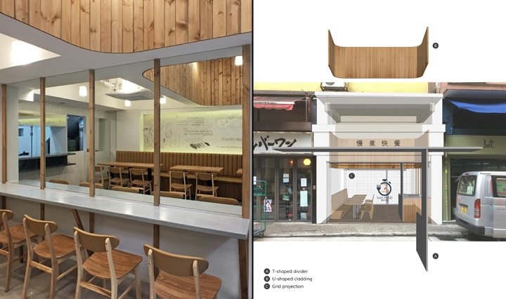 慢煮快餐店 / Plot Architecture Office，香港