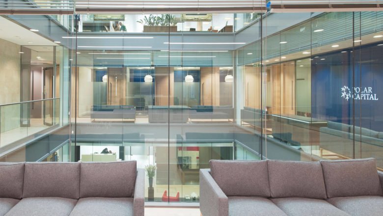 由 Direct Tiling Group 设计的 Polar Capital 办公室 由 Direct Tiling Group 设计的 Polar Capital 办公室