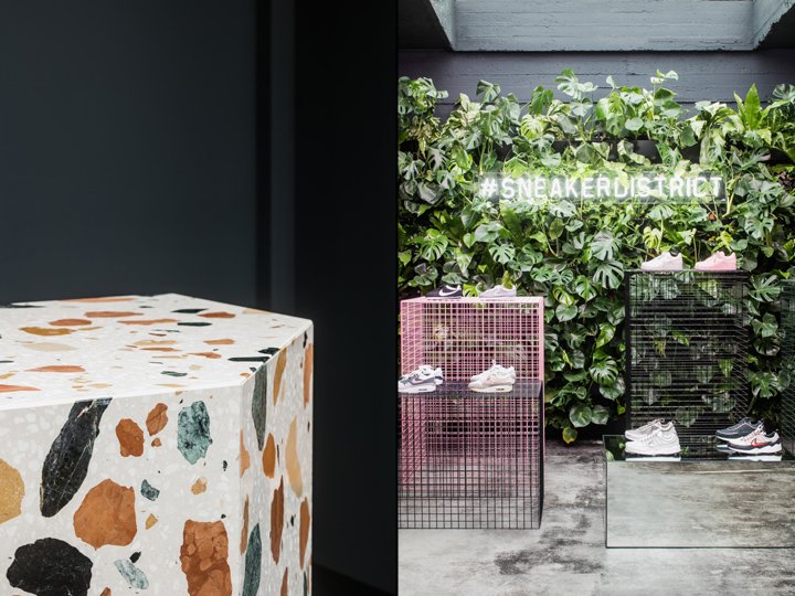 Barde + vanVoltt 的运动鞋区商店,安特卫普 – 比利时 Barde + vanVoltt 的运动鞋区商店,安特卫普 – 比利时