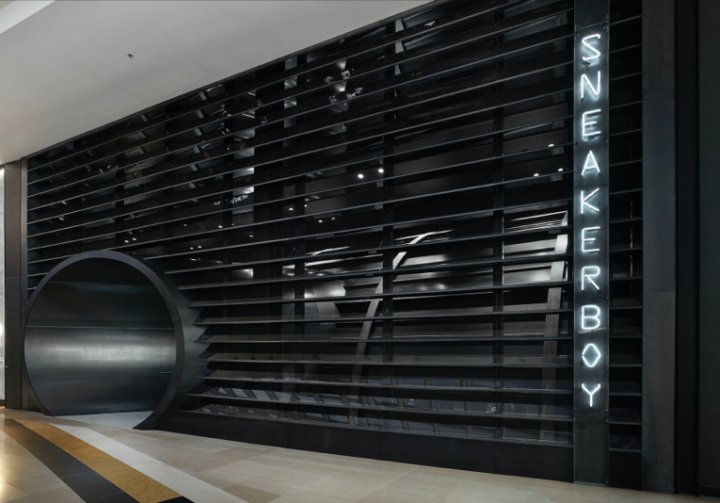 Sneakerboy 商店，由 March Studio 设计，澳大利亚墨尔本