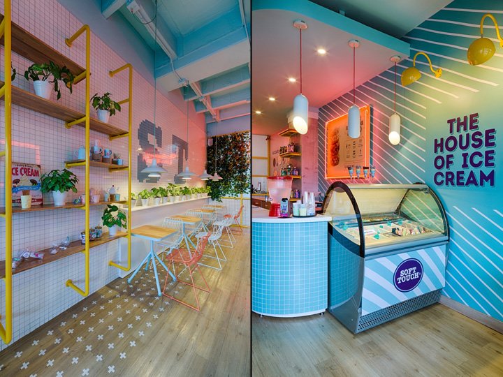 Soft Touch 冷冻酸奶，Plasma Nodo，麦德林 – 哥伦比亚