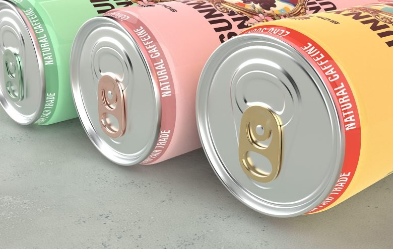 Solmaté Sunny Days Yerba Maté 饮料，由 Matrafox studio 制作