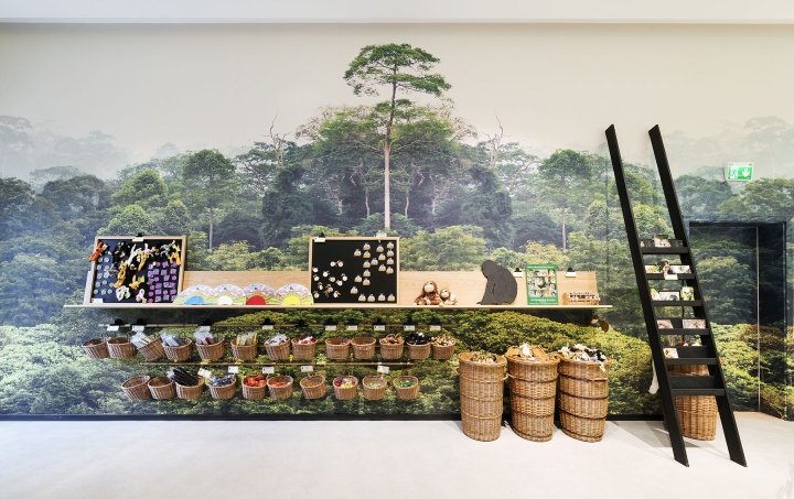 Konrad Knoblauch 的 Affenberg 纪念品店,塞勒姆 – 德国 Konrad Knoblauch 的 Affenberg 纪念品店,塞勒姆 – 德国