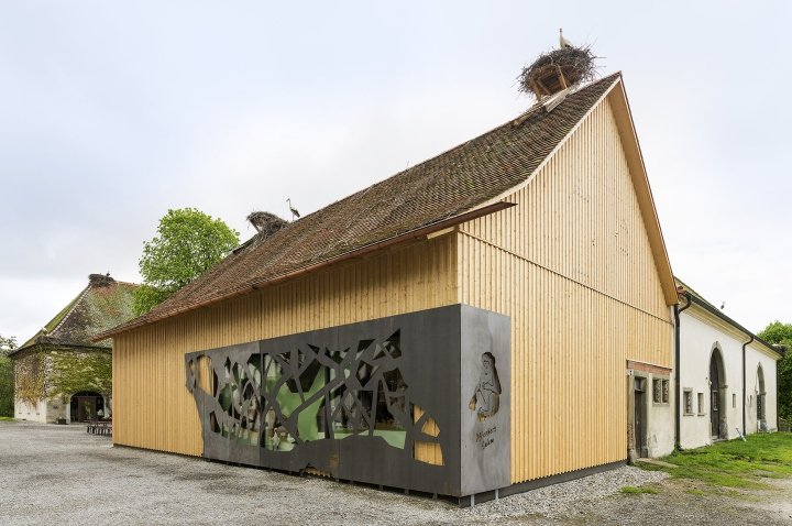 Konrad Knoblauch 的 Affenberg 纪念品店,塞勒姆 – 德国 Konrad Knoblauch 的 Affenberg 纪念品店,塞勒姆 – 德国