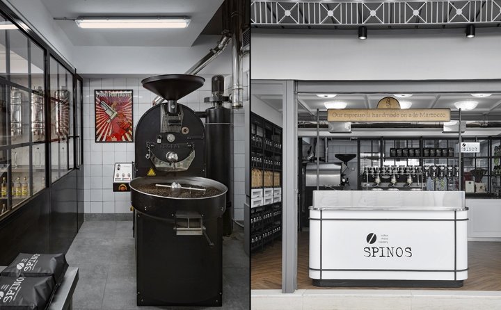 SpinosCoffee 微型烘焙厂，AndreasPetropoulos，卡拉马塔 – 希腊