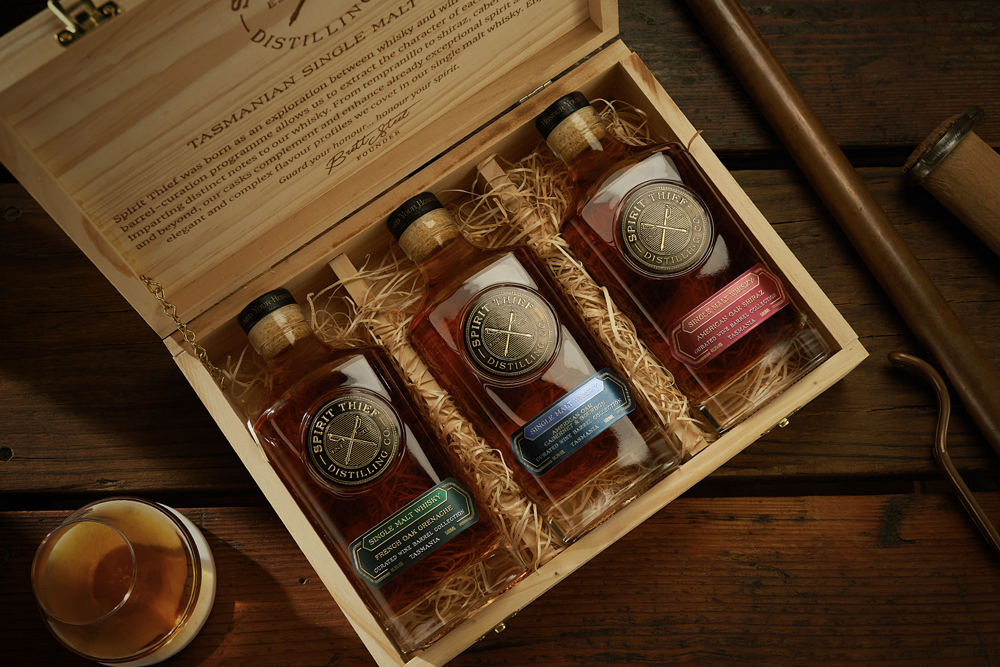 Spirit Thief Distilling Co. by Tucker Creative 威士忌