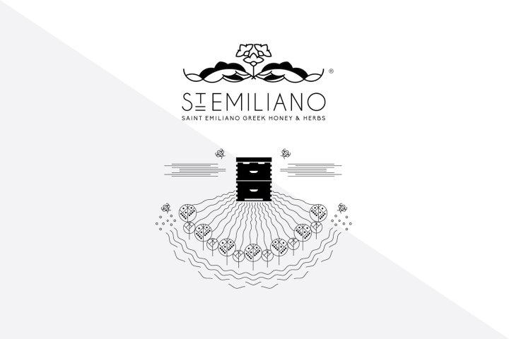 St. Emiliano – 蜂蜜和香草包装，中午品牌 + 设计
