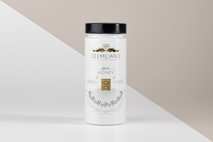 St. Emiliano – 蜂蜜和香草包装，中午品牌 + 设计