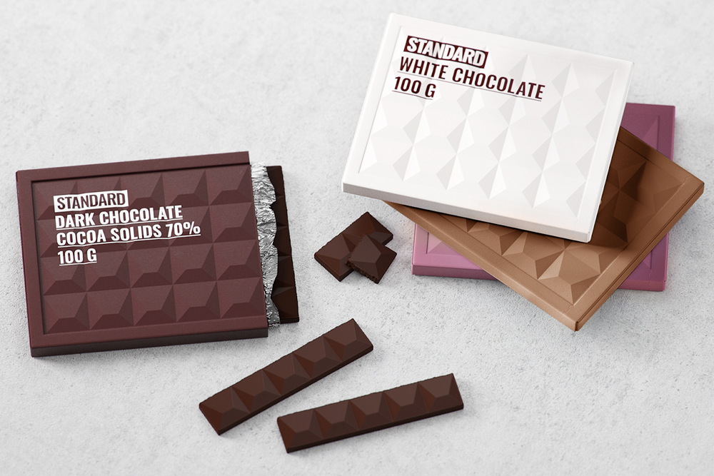 Olga Prokhorova 设计的标准巧克力概念