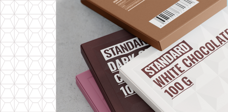 Olga Prokhorova 设计的标准巧克力概念