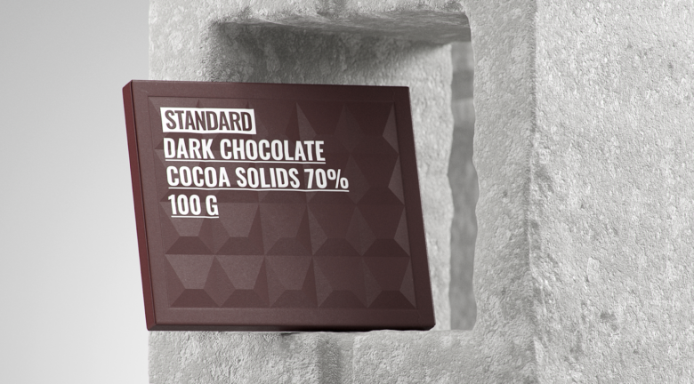 Olga Prokhorova 设计的标准巧克力概念